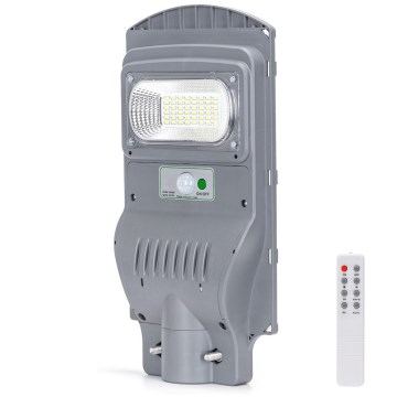 Aigostar - LED Соларна улична лампа със сензор LED/50W/3,2V 5000mAh IP65 6500K + дистанционно управление