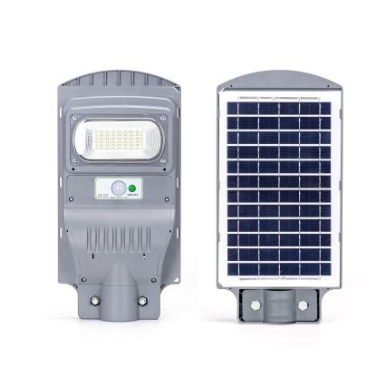 Aigostar - LED Соларна улична лампа със сензор LED/50W/3,2V 5000mAh IP65 6500K + дистанционно управление