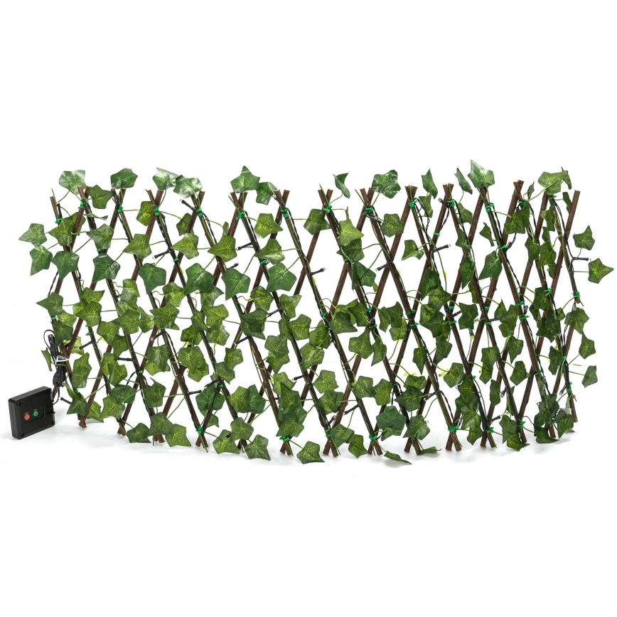 Aigostar - LED Соларна верига 56xLED/2x0,4m IP65 топло бяло ivy