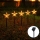 Aigostar - LED Соларна коледа лампа LED/0,054W/1,2V 1 м IP65 топло бял