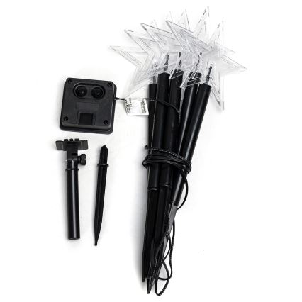 Aigostar - LED Соларна коледа лампа LED/0,054W/1,2V 1 м IP65 топло бял