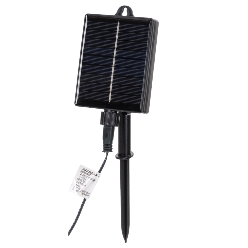 Aigostar - Соларна коледна LED гирлянда 500 LED/8 функции, 52 m, IP65, топло бяло, 1200 mAh