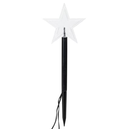 Aigostar - LED соларна коледна лампа LED/0,054W/1,2V 1м IP65 800 mAh студено бяло