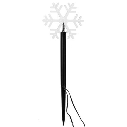 Aigostar - LED Соларна коледна лампа LED/0,054W/1,2V 1m 800 mAh IP65 студено бяло