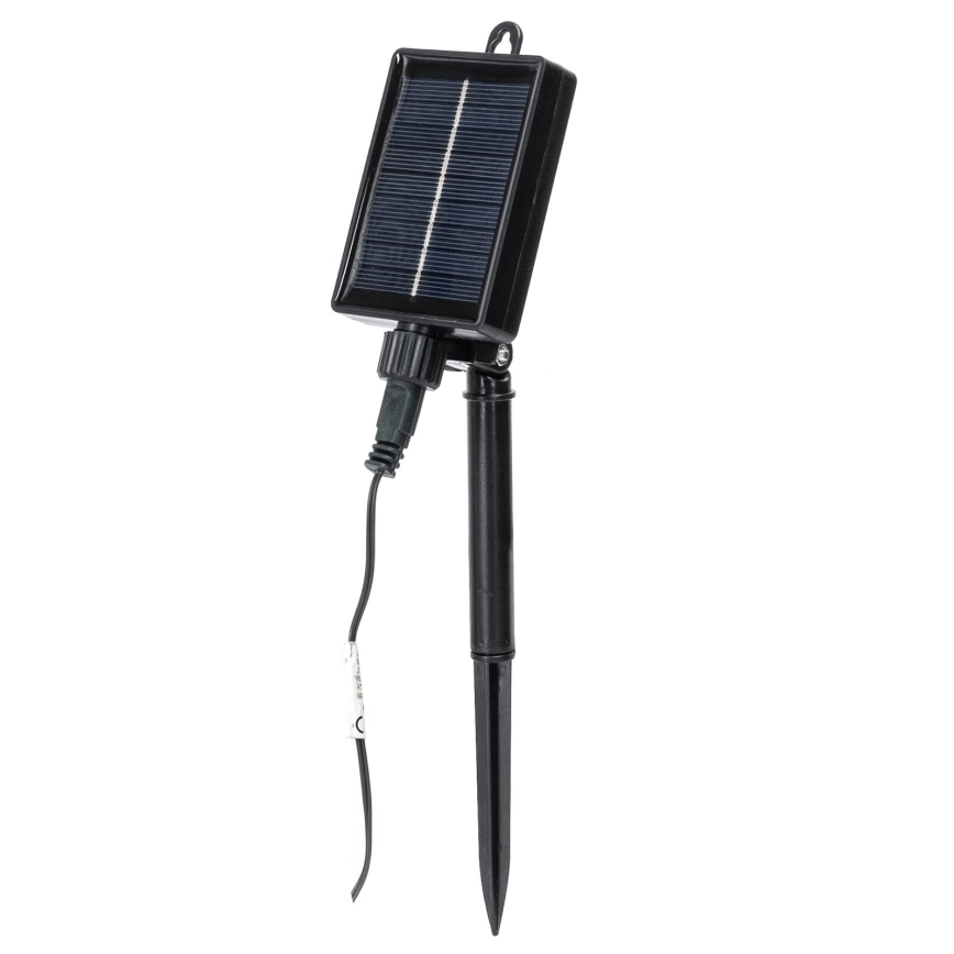 Aigostar - LED Соларни коледни лампички 10xLED/8 функции 6,5 м IP65 топло бял