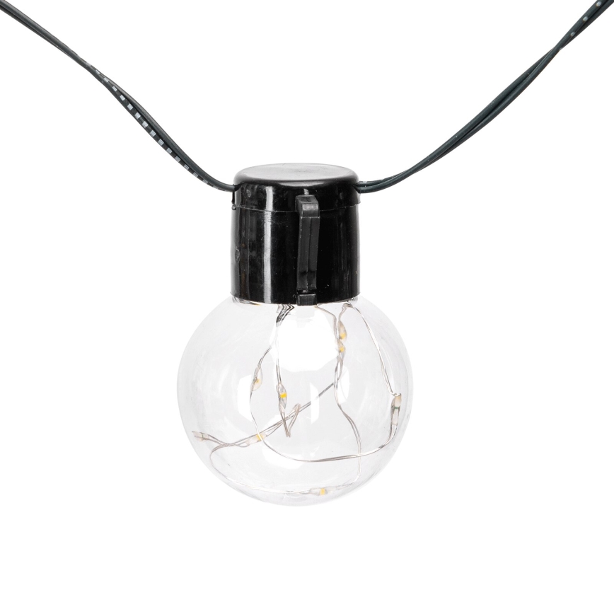 Aigostar - LED Соларни коледни лампички 20xLED/8 функции 11,5 м IP65 топло бял