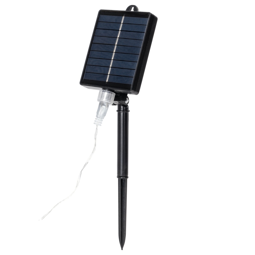 Aigostar - LED Соларни коледни лампички 384xLED/13 м IP65 студено бял