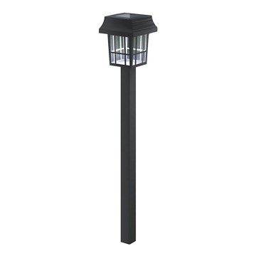 Aigostar - LED соларно осветително тяло LED/2V 6500K IP44 40 mAh черно