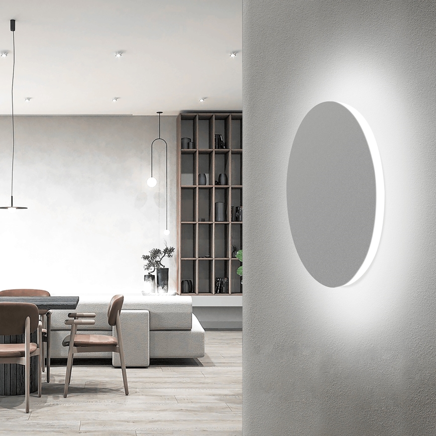 Aigostar - LED стенно осветително тяло LED/12W/230V 6500K 25 cm бяло