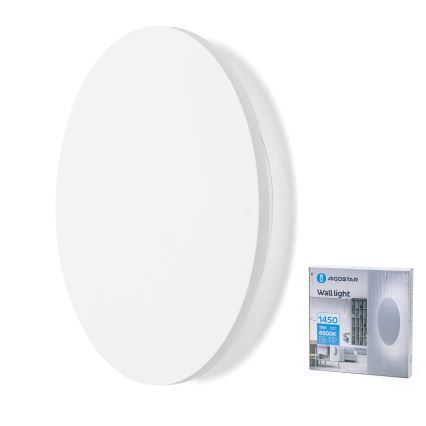 Aigostar - LED стенно осветително тяло LED/12W/230V 6500K 25 cm бяло