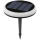Aigostar - LED Соларна лампа LED/0,6W/2V Ø 16,5 см 3200K/4000K/6500K IP65 черен