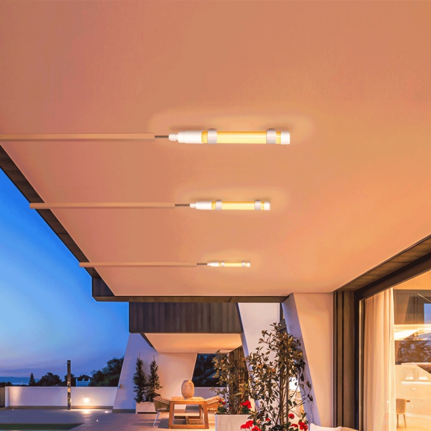 Aigostar - LED Димируем тръба със соларен панел LED/3,2V 3000K/4000K/6500K IP65 + дистанционно управление