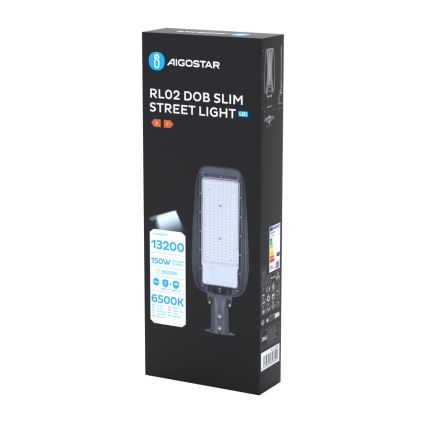 Aigostar - LED улична лампа SLIM LED/150W/230V 6500K IP65