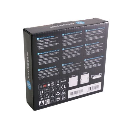 Aigostar - LED вградено осветително тяло LED/6W/230V 3000K 12x12 см бяло