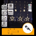 Aigostar - LED външен  гирлянд 120xLED/8 режима 3x0,6 m IP44 топло бяло + дистанционно управление