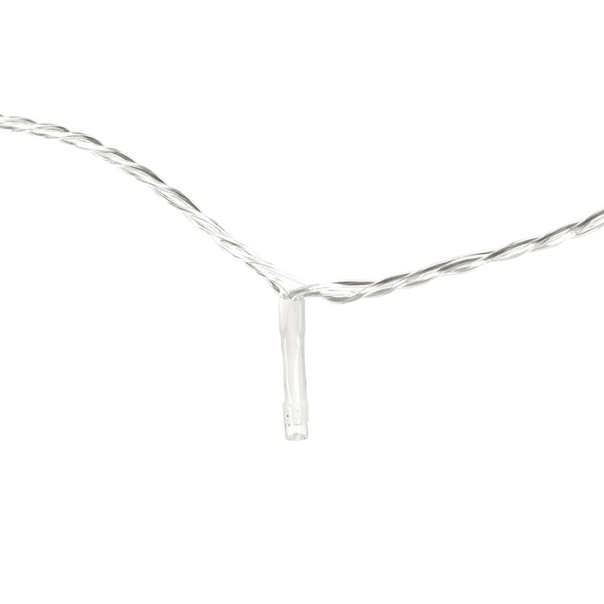 Aigostar - LED външен гирлянд 50xLED/8 функции 8m IP44 топла бяла