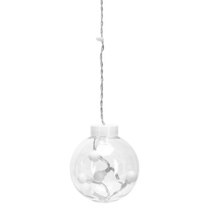 Aigostar - LED коледна гирлянда за външна употреба, 120 LED, 8 режима, 3 x 0,6 м, IP44, топла бяла + дистанционно управление