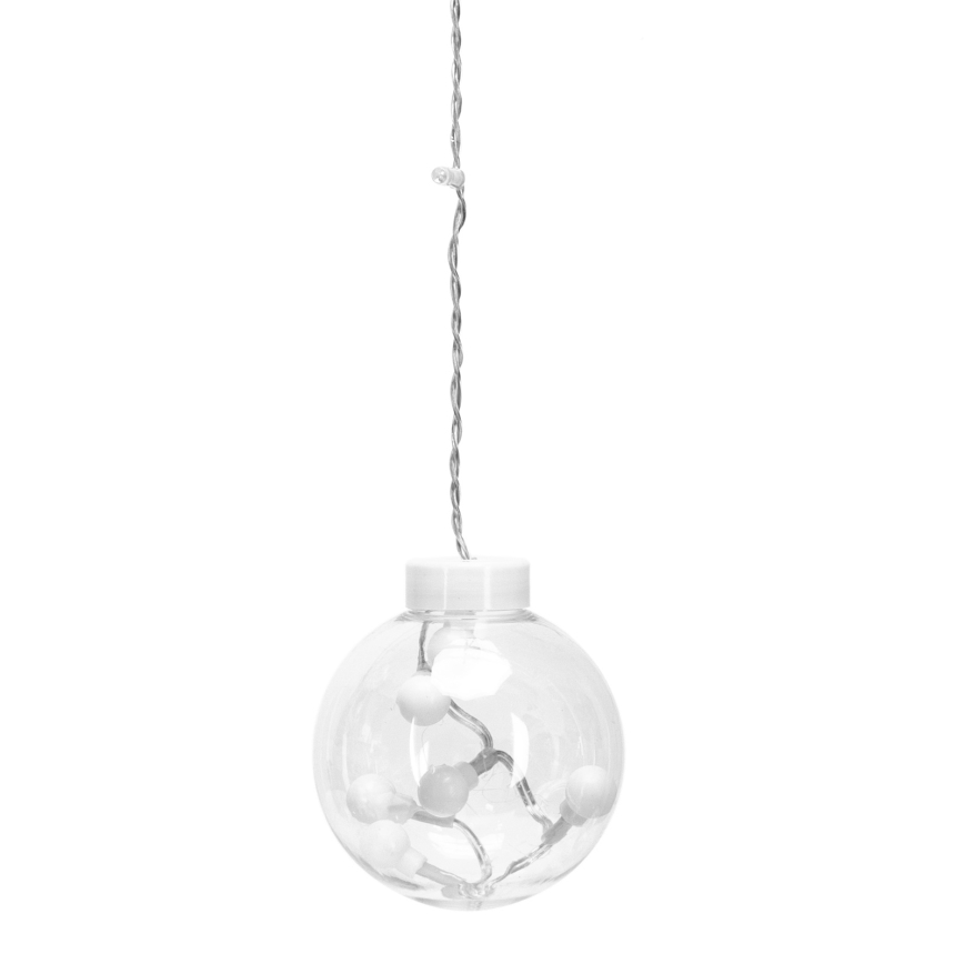 Aigostar - LED коледна гирлянда за външна употреба, 120 LED, 8 режима, 3 x 0,6 м, IP44, топла бяла + дистанционно управление