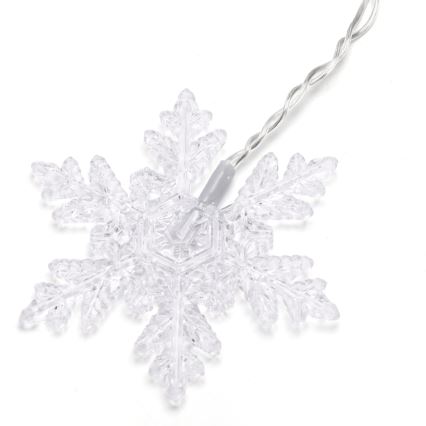 Aigostar - LED външна коледна гирлянда 120xLED/8 режима 3x0,7m IP44 топла бяла + дистанционно управление