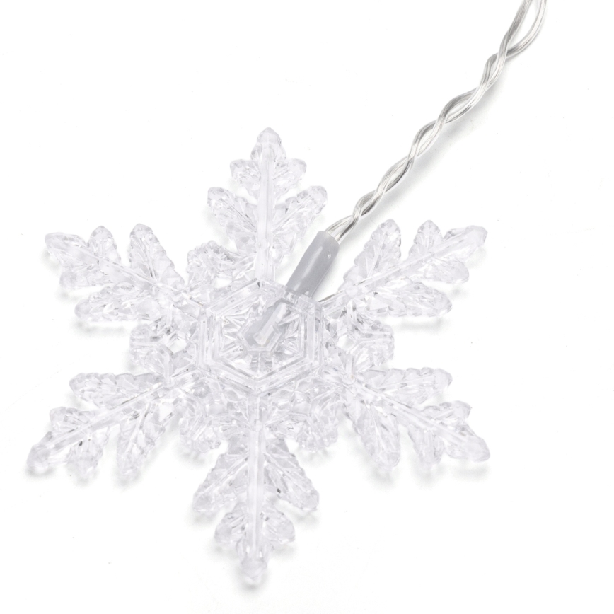 Aigostar - LED външна коледна гирлянда 120xLED/8 режима 3x0,7m IP44 топла бяла + дистанционно управление