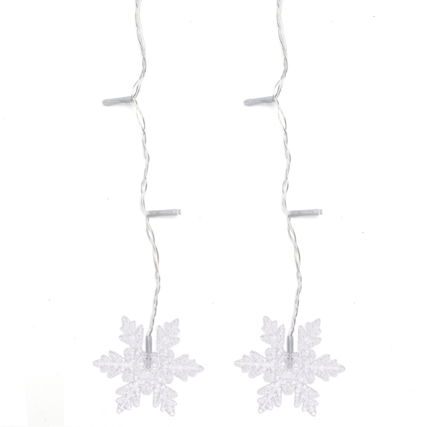 Aigostar - LED външна коледна гирлянда 120xLED/8 режима 3x0,7m IP44 топла бяла + дистанционно управление