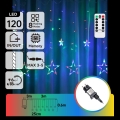 Aigostar - LED външен коледен гирлянд 120xLED/8 функции 6x0,6m IP44 многоцветен + дистанционно управление