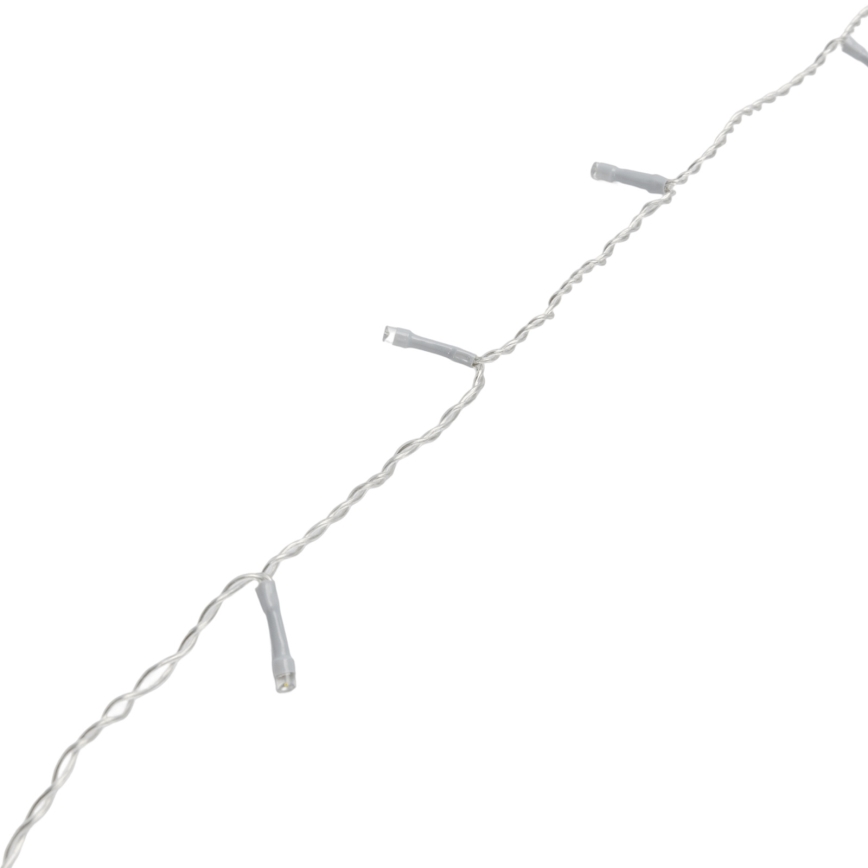 Aigostar - LED Външна коледна гирлянда 150xLED/6W/230V/8 функции 1,5x1m IP44 студено бяло + дистанционно управление