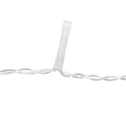 Aigostar - LED външна коледна гирлянда, 200 LED, 8 режима, захранване 3 x AA, 13 x 0,6 m, IP44, многоцветна