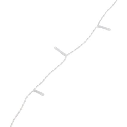 Aigostar - Външна коледна LED гирлянда 300 LED / 8 режима, 3 x 1 m, IP44, студено бяло + дистанционно управление