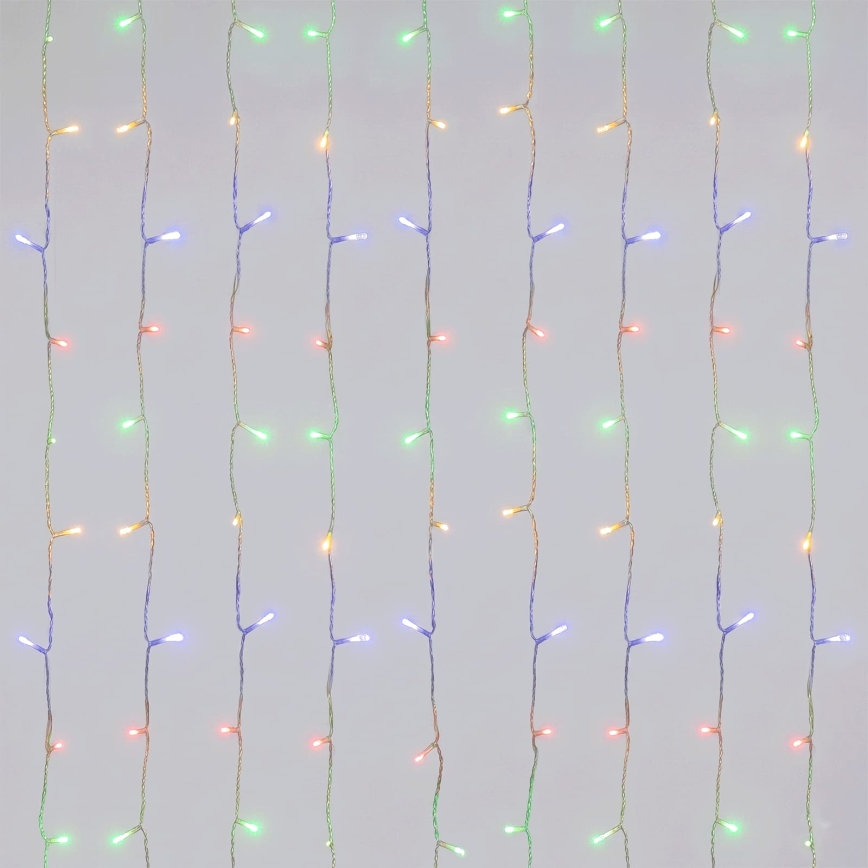 Aigostar - LED външен коледен гирлянд 372xLED/8 функции 6x1,2m IP44 многоцветен