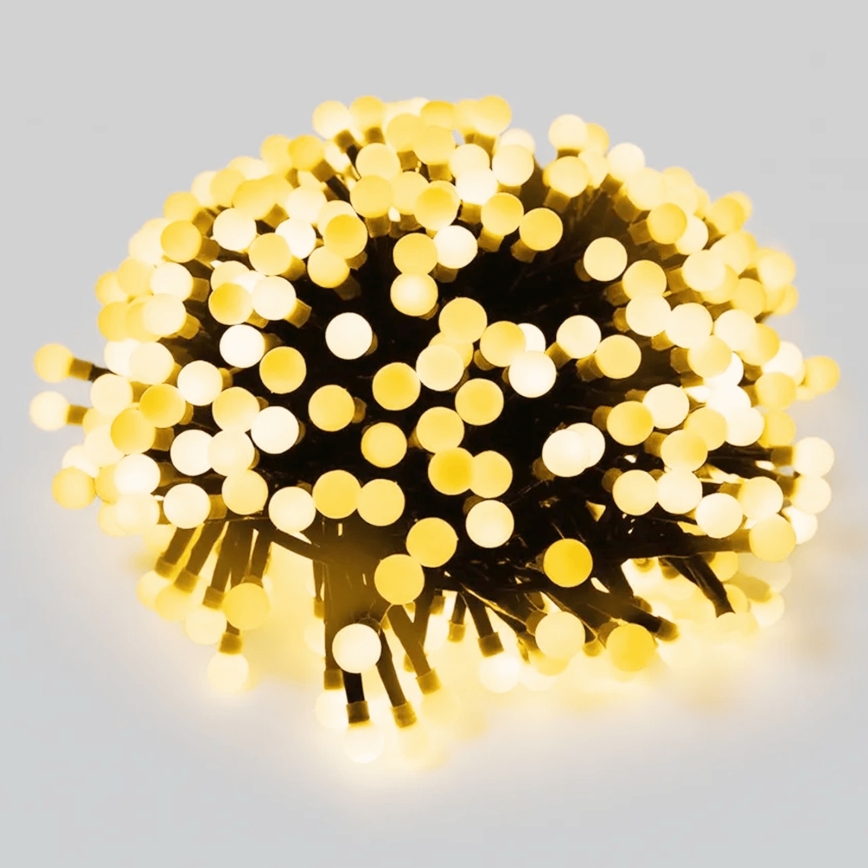 Aigostar - LED външен коледен гирлянд 50xLED/8 функции 8m IP44 топло бяло