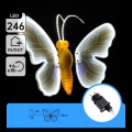 Aigostar - LED външна декорация 246xLED/9W/230V 42 cm IP44 пеперуда/студено бяло