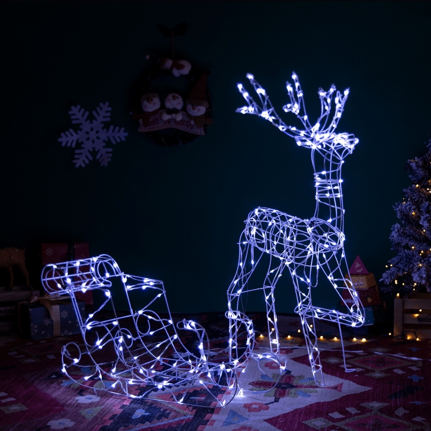 Aigostar - LED Външна декорация LED/3,6W/31/230V 6500K 90/45см IP44 елен с шейна