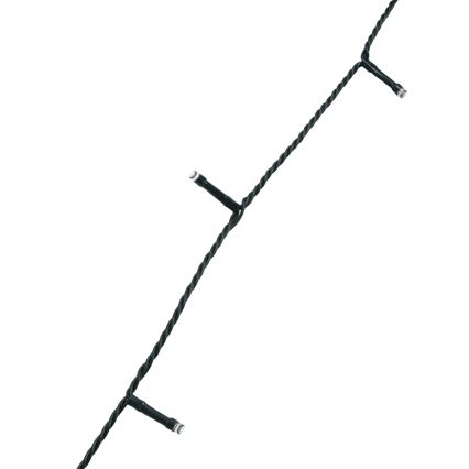 Aigostar - Външен LED гирлянд 200xLED/8 режима 20m IP44 студено бяло