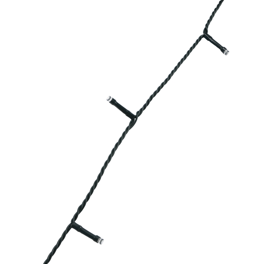 Aigostar - Външен LED гирлянд 200xLED/8 режима 20m IP44 студено бяло