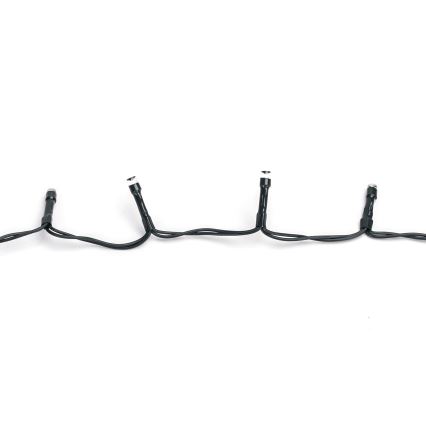 Aigostar - LED външна гирлянда 200xLED/8 режима 3xAA 10,3m IP44 топла бяла