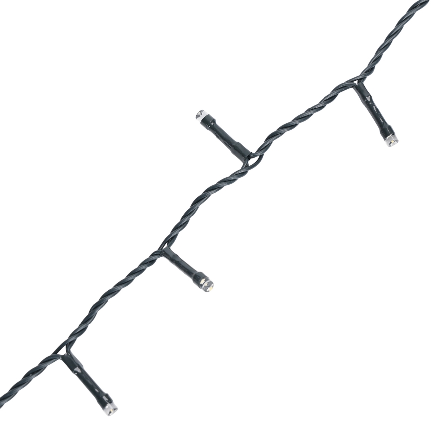 Aigostar - LED външна гирлянда 500xLED/8 функции 4xAA 25,3 m IP44 топла бяла