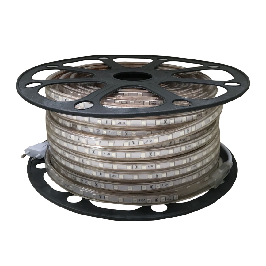Aigostar - LED външна лента 50 m, 300 W, 230 V, синя, IP65