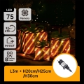 Aigostar- LED външна коледна декорация 3,6W/31/230V 2700K 20/25/30cm IP44 подаръци