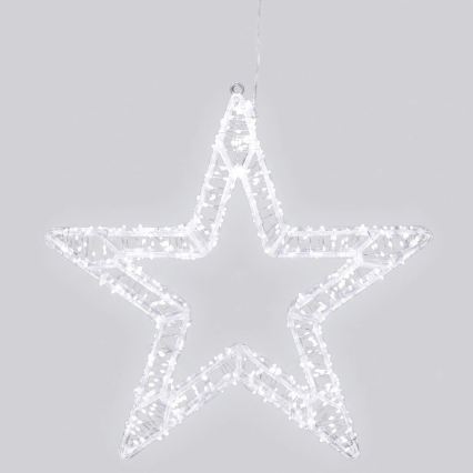 Aigostar - LED външна коледна декорация 540xLED/6W/230V 43 cm IP44 студено бяла снежинка