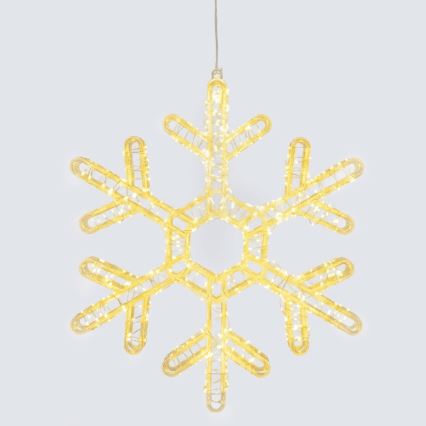 Aigostar - LED външна коледна украса 540xLED/6W/230V 43 cm IP44 топло бяла снежинка