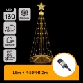 Aigostar - LED Външна коледна декорация LED/3,6W/31/230V 2700K 120 cm IP44