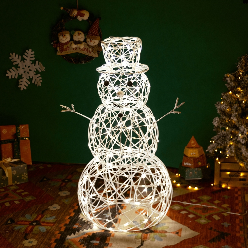 Aigostar - LED външна коледна украса LED/3,6W/31/230V 2700K 60 см IP44 снежен човек