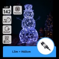 Aigostar - LED Външна коледна декорация LED/3,6W/31/230V 6500K 60 cm IP44 снежен човек
