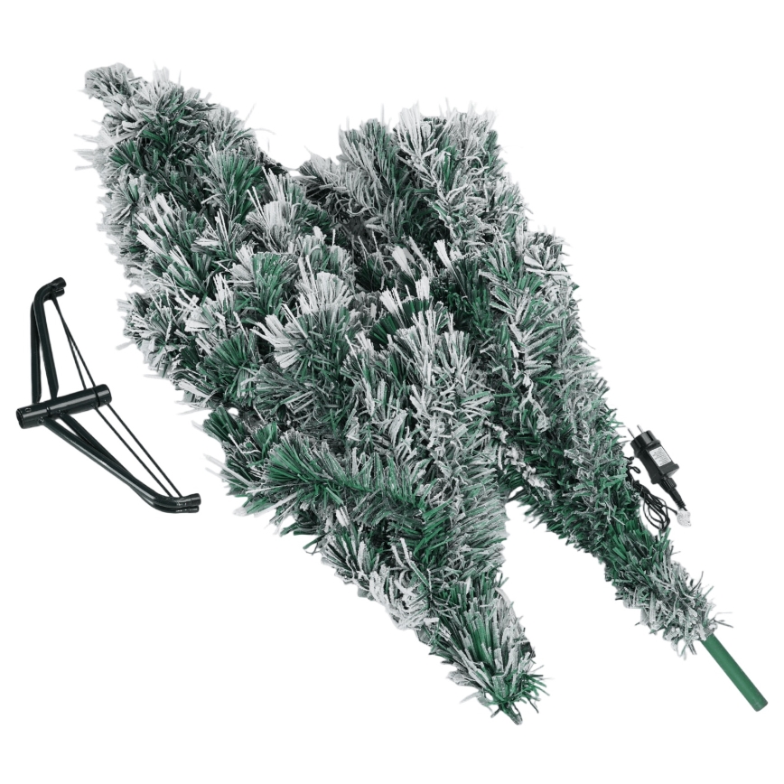 Aigostar - LED външна коледна елха 245 LED/8 функции 2,1 м IP44 студено бяла