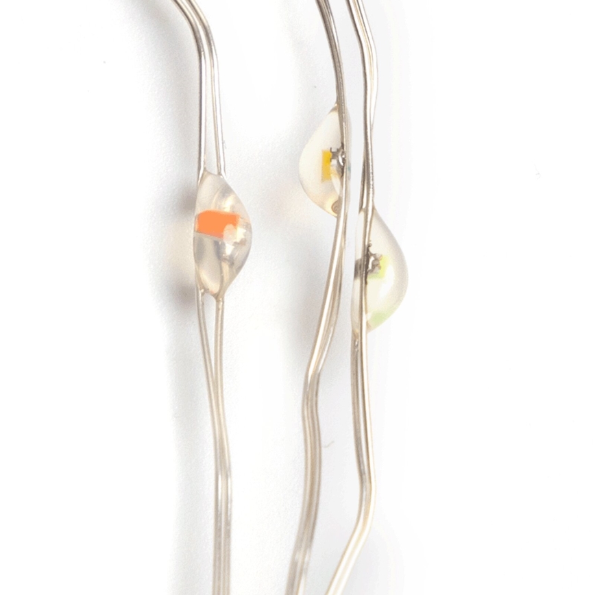 Aigostar - LED външна коледна гирлянда 100xLED/8 функции/3xAA10,3m IP44 многоцветна