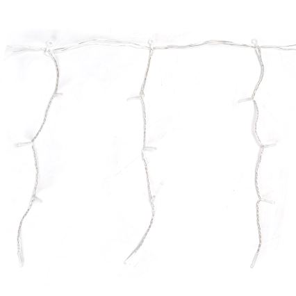 Aigostar - LED външна коледна гирлянда 100xLED/8 режима 5x0,4m IP44 студено бяло