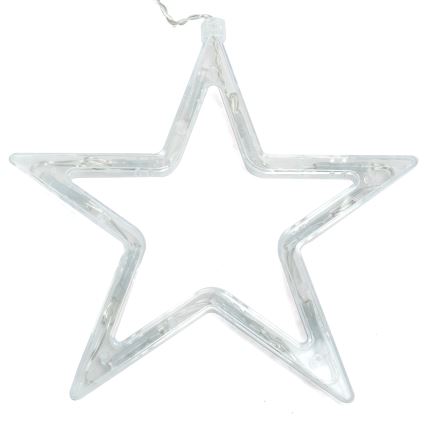 Aigostar - Външна LED коледна гирлянда 120xLED/6W/230V/8 функции 3x0,6m IP44 студено бяла + дистанционно управление