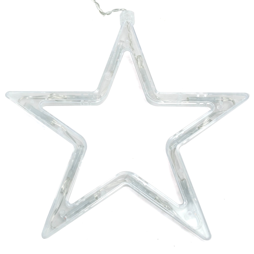 Aigostar - Външна LED коледна гирлянда 120xLED/6W/230V/8 функции 3x0,6m IP44 студено бяла + дистанционно управление