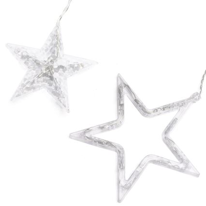 Aigostar - LED външна коледна гирлянда 120xLED/8 функции 3x0,6 m IP44 топла бяла + дистанционно управление